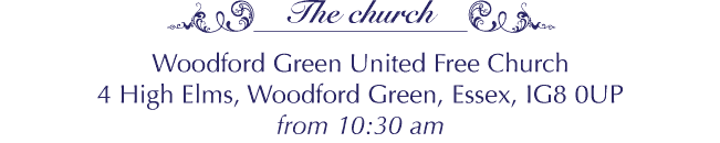 Woodford Green United Free Church, 4 High Elms, Woodford Green, Essex, IG8 0UP